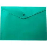 Folder - envelope Buromax A4, with a button, green (BM.3925-04)