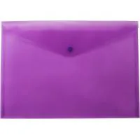 Folder - envelope Buromax A4, with a button, violet (BM.3926-07)