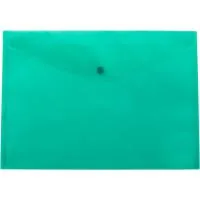 Folder - envelope Buromax A4, with a button, turquoise (BM.3926-15)
