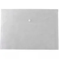 Folder - envelope Buromax A5, with a button, clear (BM.3936-00)