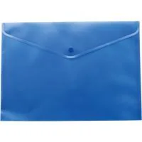 Folder - envelope Buromax A5, with a button, blue (BM.3936-02)