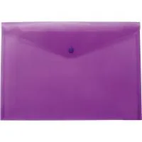 Папка - конверт Buromax А5, with a button, violet (BM.3936-07)
