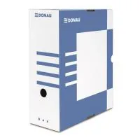 Archival box Donau 120mm, blue (7662301PL-10)