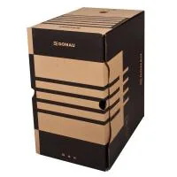 Archive box Donau 200mm, brown (7663401PL-02)