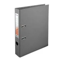 Folder - recorder Delta by Axent double-sided PP 5 cm, assembled, gray (D1711-03C)