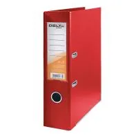 Folder - recorder Delta by Axent double-sided PP 7.5 cm, assembled, red (D1712-06C)