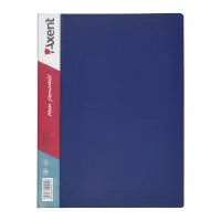 File folder Axent 20 sheet protectors, blue (1020-02-А)