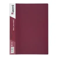 File folder Axent 30 sheet protectors, burgundy (1030-04-А)
