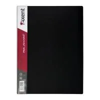 File folder Axent 30 sheet protectors, black (1030-01-А)