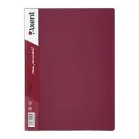 File folder Axent 40 sheet protectors, burgundy (1040-04-А)
