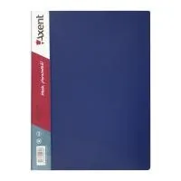 File folder Axent 40 sheet protectors, blue (1040-02-А)