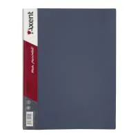 File folder Axent 60 sheet protectors, gray (1060-03-А)