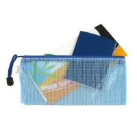 Axent B5 zip folder, transparent, assorted colors (1407-00-А)