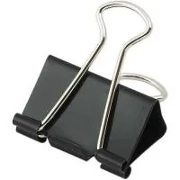 Binder metal Buromax 32 mm, 12 pcs, black (BM.5303)