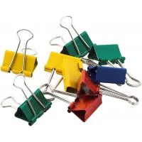 Binder metal Buromax 25mm, 12pcs, color (BM.5354)