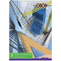 Папка для креслення ZiBi А3, 8 sheets, 160 г/м2 (ZB.1410)