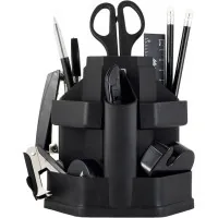 Table set Buromax 16 items, black (BM.6302-01)