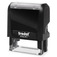 Self-selecting stamp Trodat blue 5-line + box 6 (4913N/5/U)