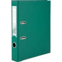 Folder - recorder Delta by Axent A4 double-sided PP 5 cm, assembled dark green (D1711-23C)