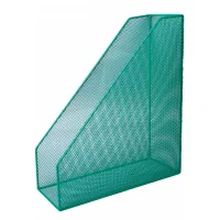 Лоток для паперів Buromax вертикальний, металевий, зелений (BM.6260-04)