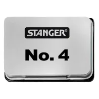 Stamp pillow Stanger 68x48 mm black No. 4 (380001)