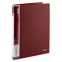 Axent A4 ring binder with 2 rings 700 micron 25 mm Burgundy (1207-04-A)