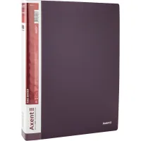 Axent A4 ring binder with 2 rings 700 micron 25 mm Plum (1207-11-A)