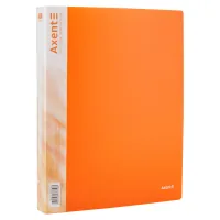 Axent A4 ring binder with 4 rings 700 µm 35 mm Transparent orange (1208-25-A)