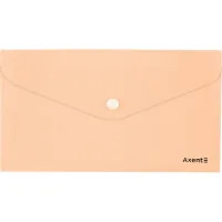 Папка - конверт Axent DL 180мкм Pastelini Персикова (1414-42-A)