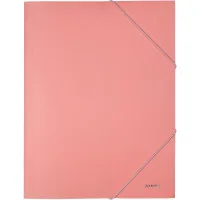 Axent elastic folder A4 430 micron Pastelini pink (1504-10-A)