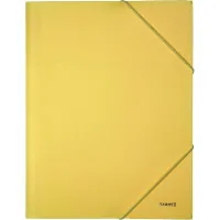 Axent elastic folder A4 430 micron Pastelini yellow (1504-26-A)