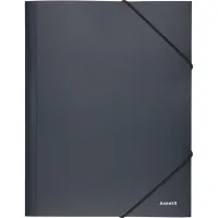 Folder on rubber bands Axent A4 500 μm gray (1508-03-A)