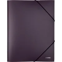 Folder with rubber bands Axent A4 500 μm plum (1508-11-A)