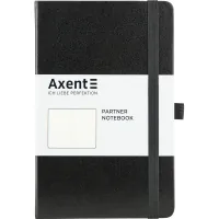 Notebook Axent Partner 125x195 mm unlined 96 sheets Black (8307-01-A)