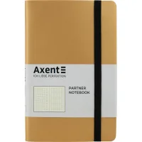 Notebook Axent Partner Soft 125x195 mm point 96 sheets Golden (8312-35-A)