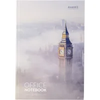 Канцелярська книга Axent London А4 у твердій обкладинці 192 аркуші клітинка (8423-21-A)