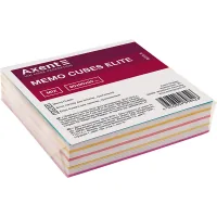 Paper for notes Axent glued Elite Mix 90x90x20mm (8015-A)