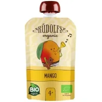 Дитяче пюре Rudolfs органічне манго 4+, 90 г (4751017943083)