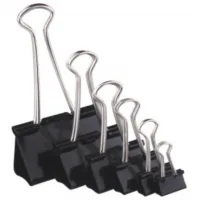 Metal binder H-Tone 51 mm, 12 pcs, black (BIND-HT-JJ40316-51)
