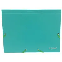 H-Tone A4 elastic folder, green (FOLD-HT-JJ40941-G)