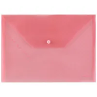 Folder - envelope Comix A4, transparent red (FOLD-COM-C330-R)