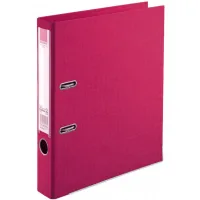 Folder - recorder Comix A4, 50 mm, PP, double-sided, pink (FOLD-COM-A305-P)