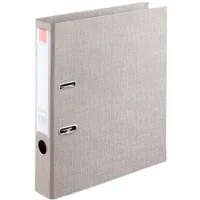 Folder - recorder Comix A4, 50 mm, PP, double-sided, gray (FOLD-COM-A305-GR)