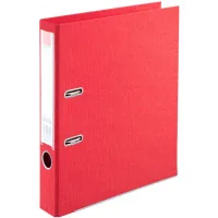Folder - recorder Comix A4, 50 mm, PP, double-sided, red (FOLD-COM-A305-R)