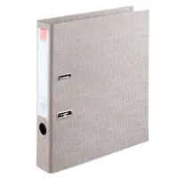Folder - recorder Comix A4, 70 mm, PP, double-sided, gray (FOLD-COM-A306-GR)