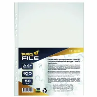 File ProFile A4+, 100 μm, gloss, 50 pcs (FILE-PF11100-A4-100M)