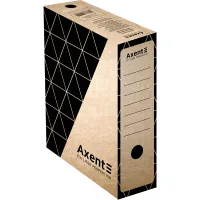 Archival box Axent A4 100mm, kraft (1732-00-A)
