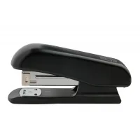 Buromax plastic stapler, 20 sheets, staples #24; 26, 126x32x55 mm, black (BM.4212-01)