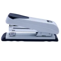Buromax plastic stapler, 20 sheets, staples #24; 26, 136x36, 5x53 mm, gray (BM.4227-09)