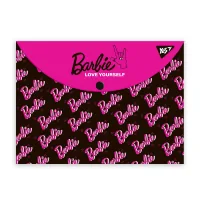 Папка - конверт Yes на кнопці А4 Barbie (492002)